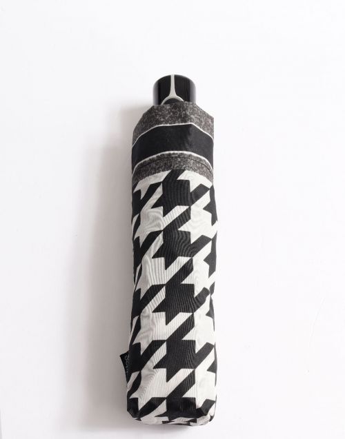 Ombrello Doppler Fiber Automatic Black & White 03